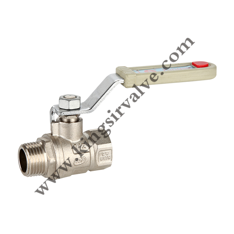 Nickel plating brass ball valve