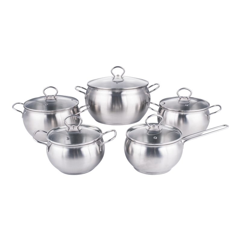 Apple shape casserole 10pcs set