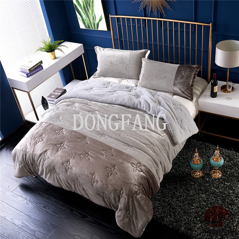 100% polyester jacquard cationic flannel