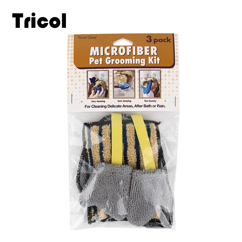 3 PC Grooming Kit for Pets