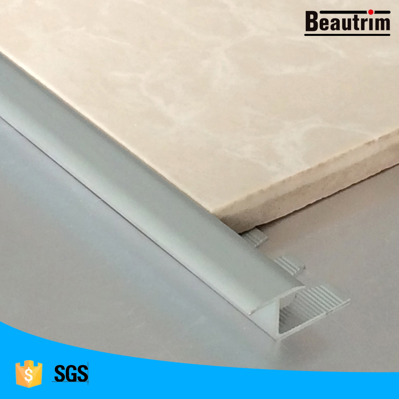 Aluminum edging tile trim