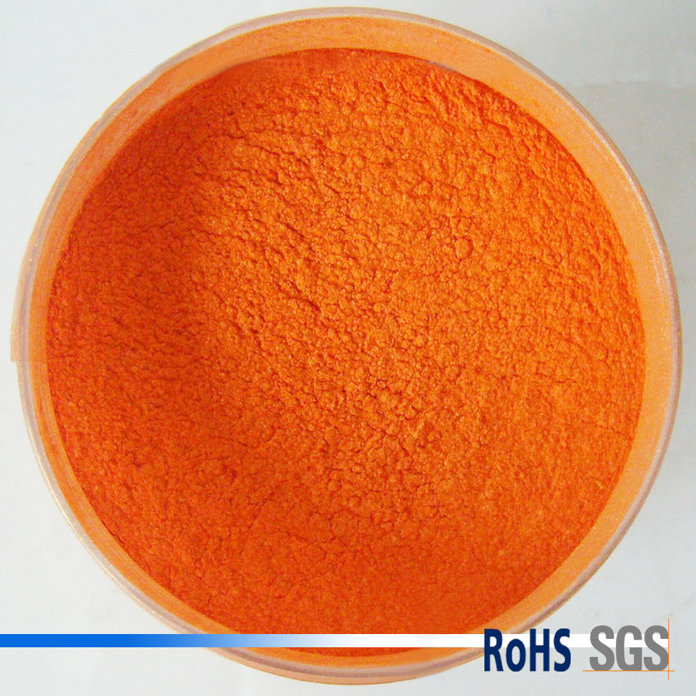 RAL2009 Orange color glossy semi matt electrostatic powder coating paint metal coating