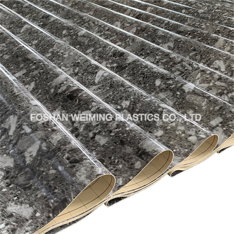 Marble Design Sponge PVC Flooring Roll