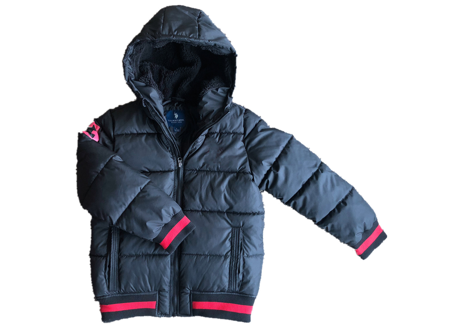 Boys Small Channel Quilt Puffer Jacket