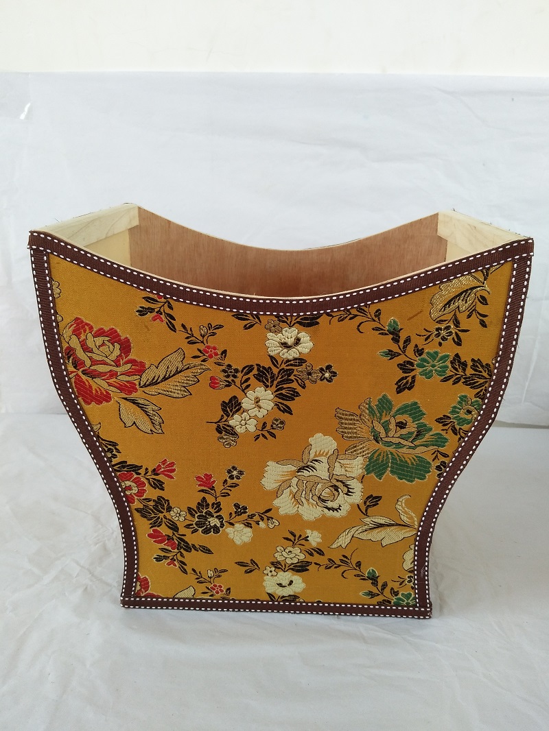 Chinese style cloth box gift - wrapped wooden box