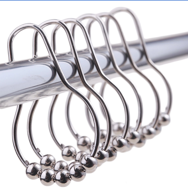 Roller Shower Curtain Hook