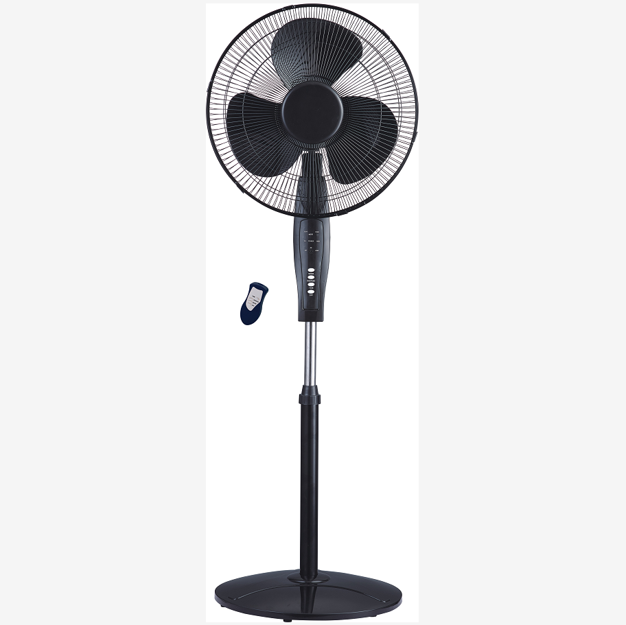 16-inch floor fan, air circulation, rotating, energy-saving, remote control three-speed speed regulating disc electric heating