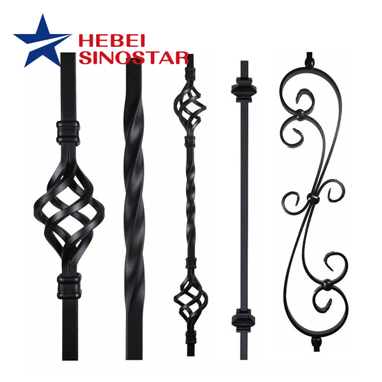 Wrought Iron Balusters for Stairs