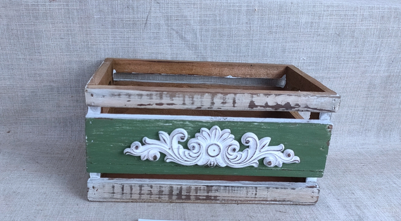 Wood planter