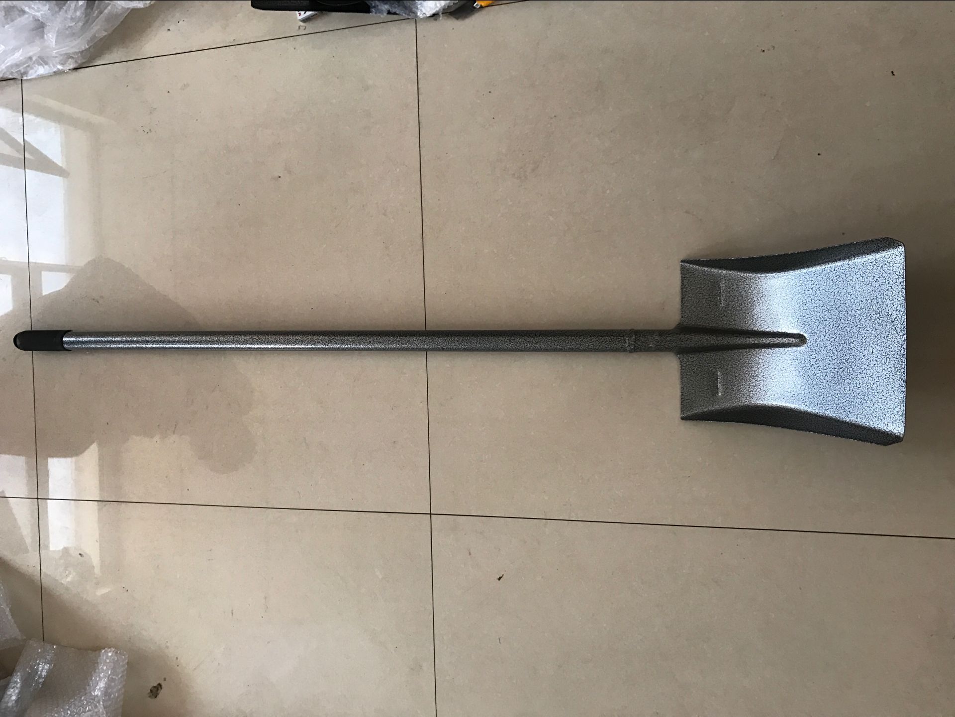 steel handle shovel