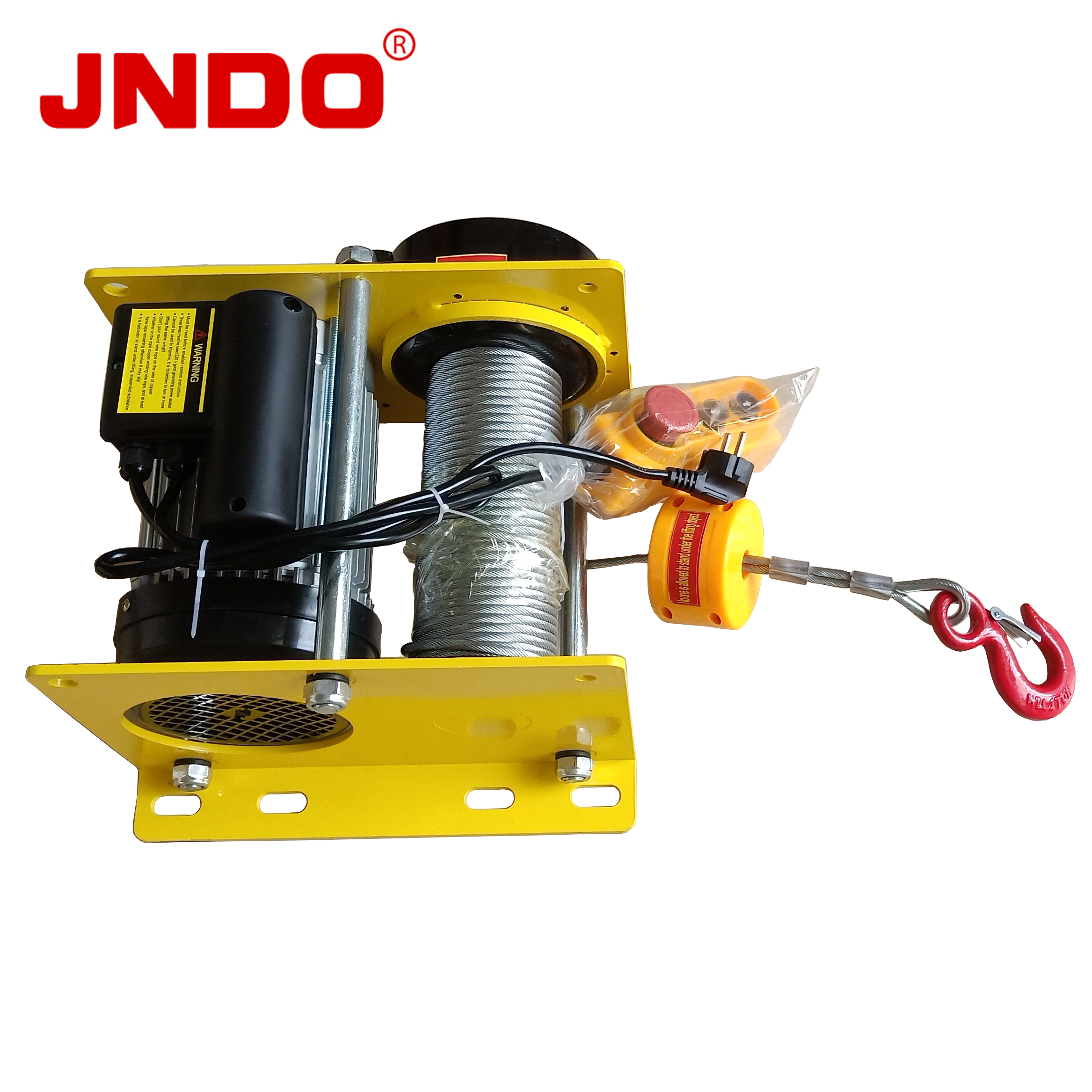 500kg to 1000kg 220v 380v German Type Remote Control Electric Wire Rope Hoist