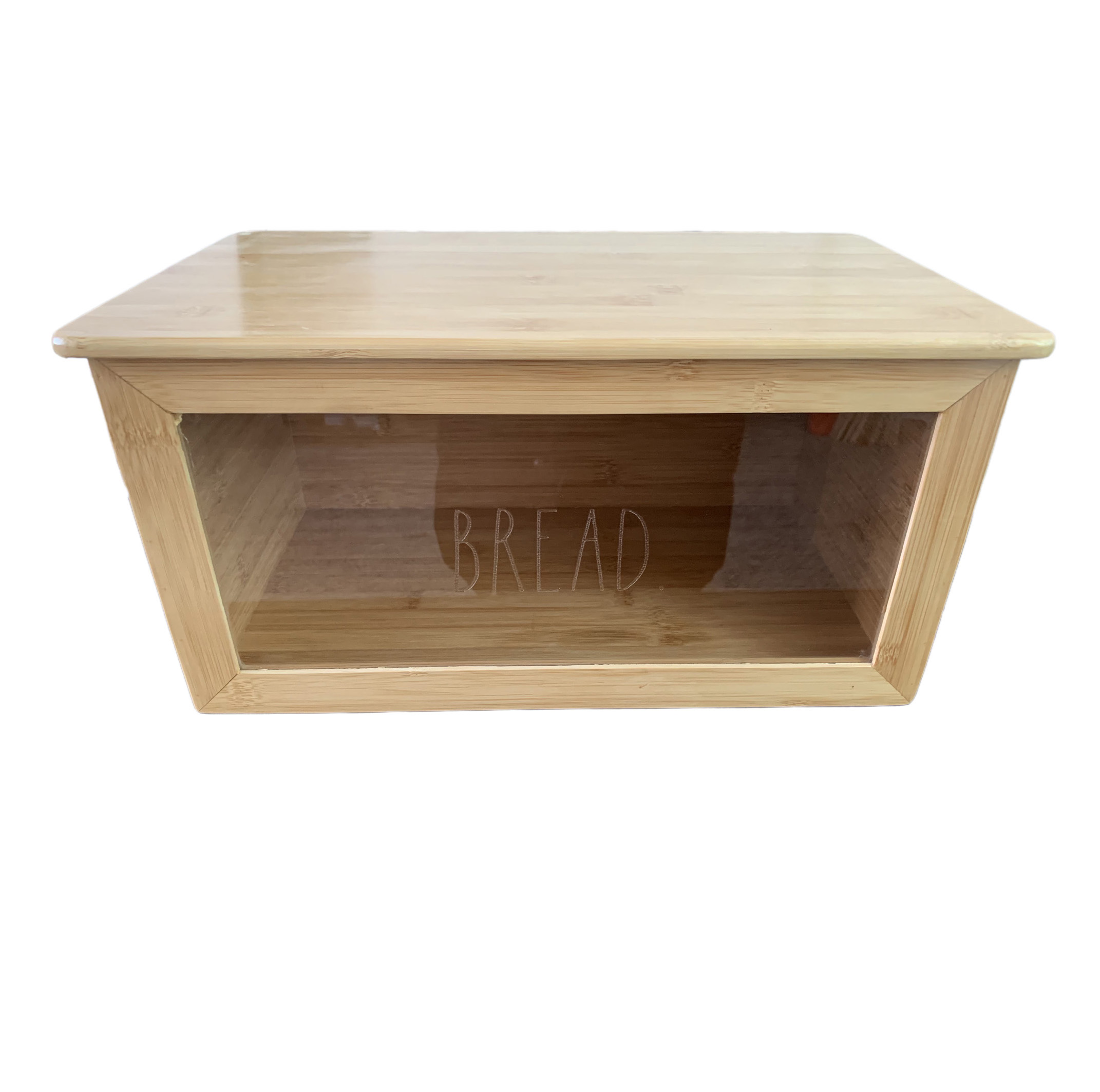 Popular Bamboo Bread Bin with Lid