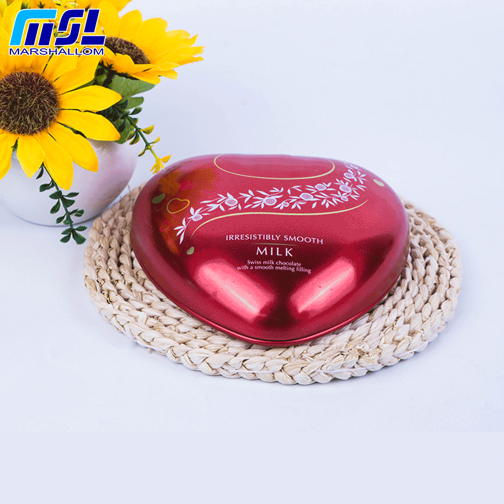 Heart Tin（Tin box tinbox tin can metal can metal box tinbox）