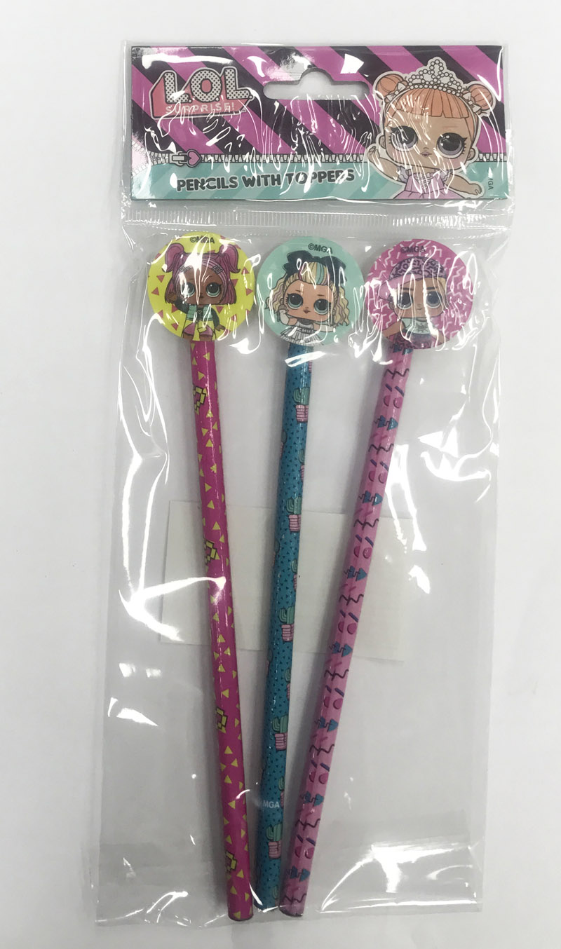 Pencil With Eraser Set