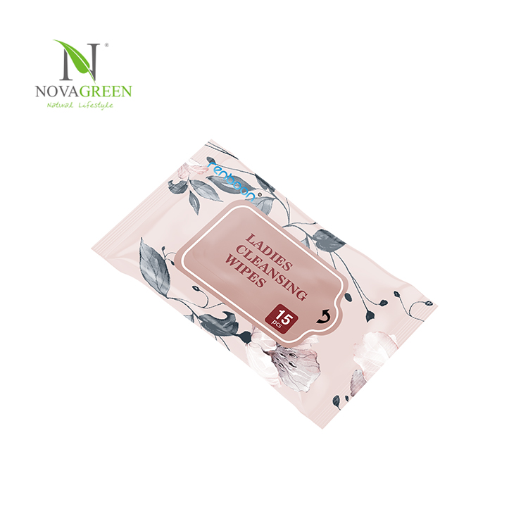 Small package ladies clean wipes