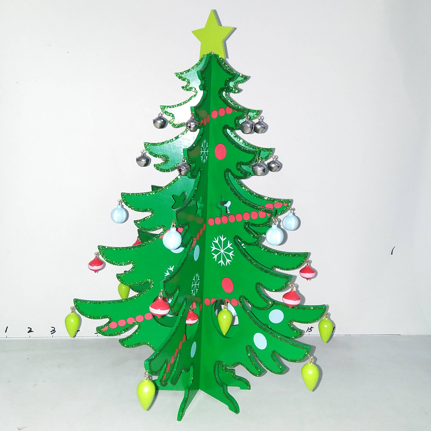 Christmas decoration Christmas Tree Wooden Christmas Tree Desktop Decoration