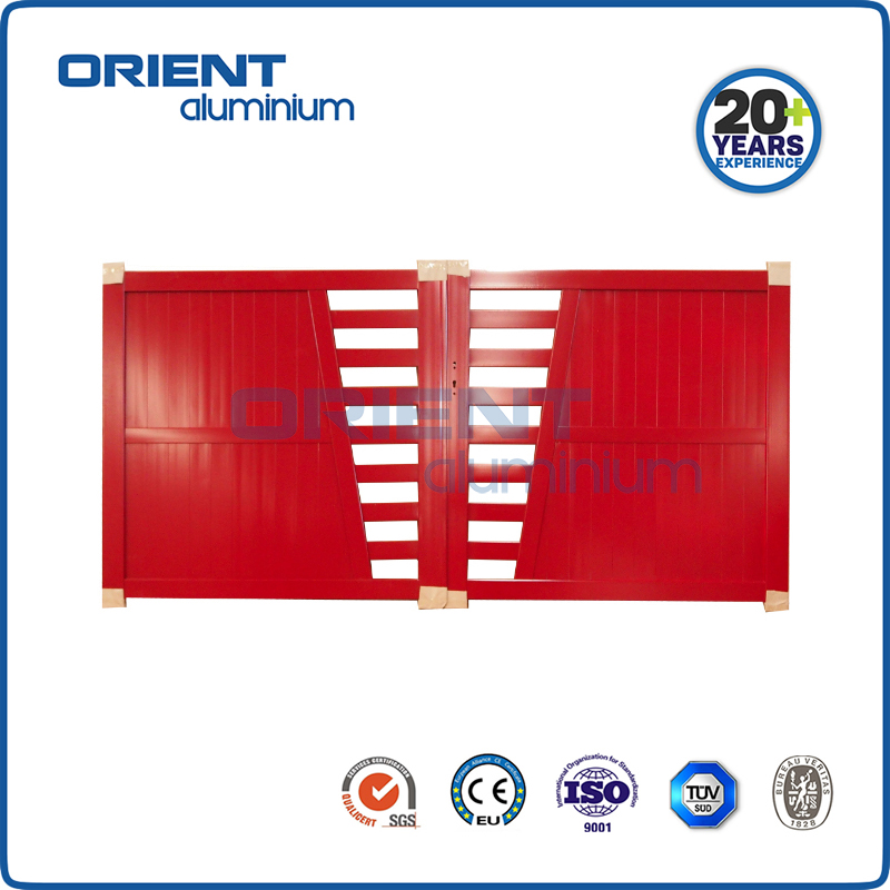 Aluminium wilding gate for UK /Franch and European market