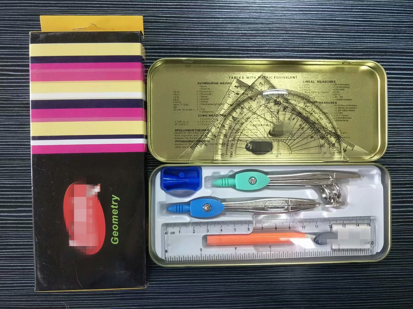 Math Set Mathematical Sets Compass Ruler