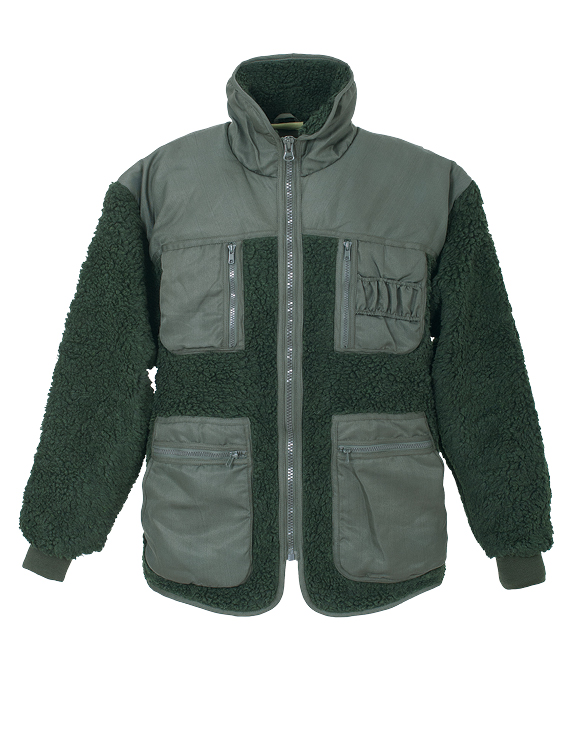 Hunting fur jacket