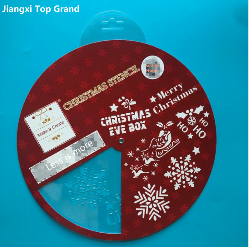 Christmas Stencil With 6 Design