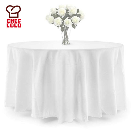 Dia.140cm round fabric table cloth polyester table cloth household fabric table cloth tablecloth