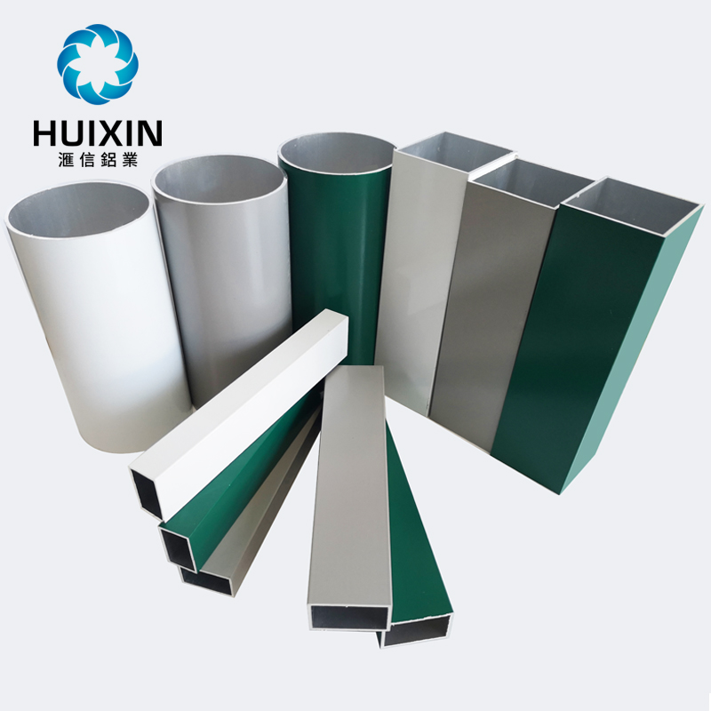Square shape aluminum tube 6063 T5 frame profile aluminum square tube