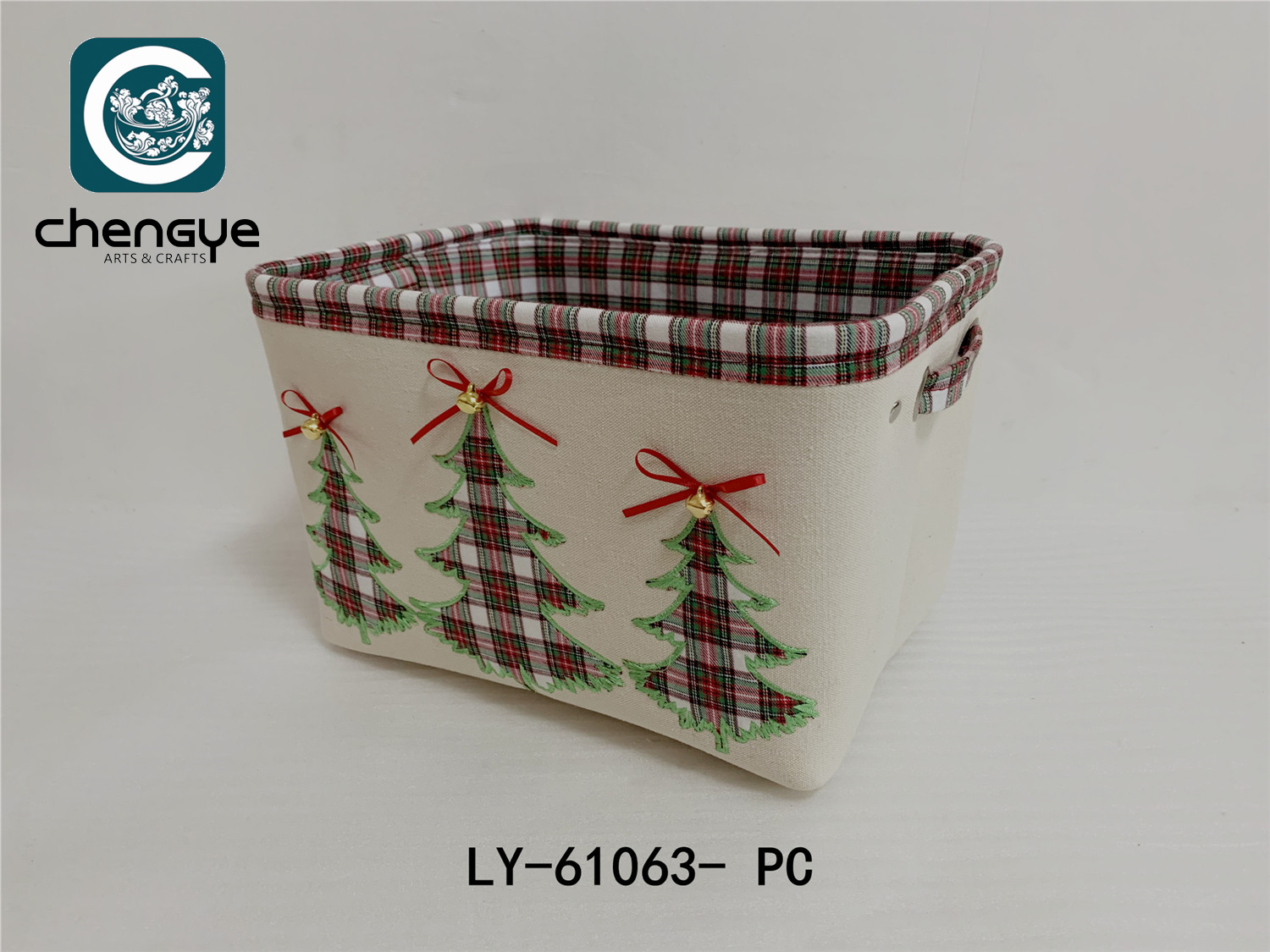 Christmas fabric basket, gift bag,storage basket
