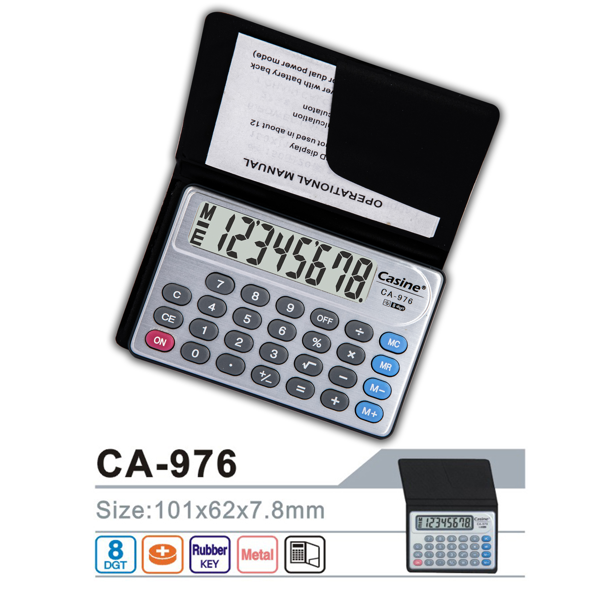 CA-976 - Casine- handheld calculator