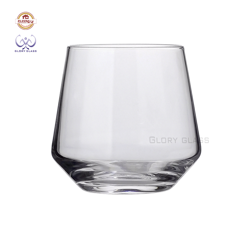 Single glass cup