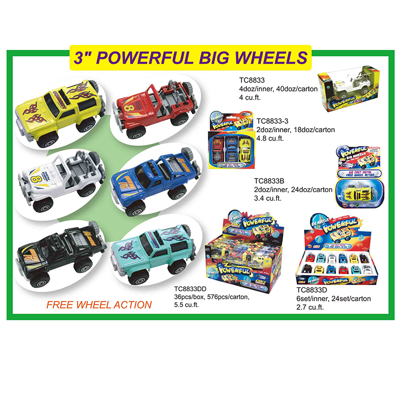 Powerful Big Wheels