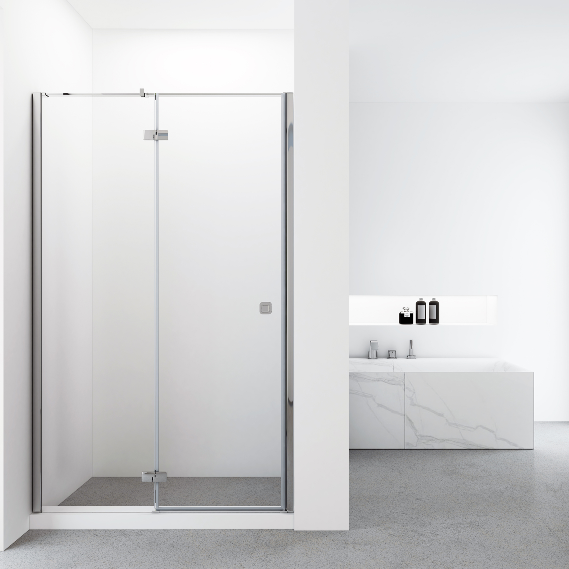 lifting hinge square shower enclosure,elegant black hinge door bath screen,simply shower screen,glass shower cubicles
