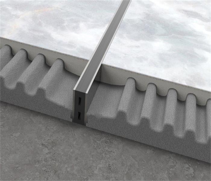 expansion joint with removable inserts