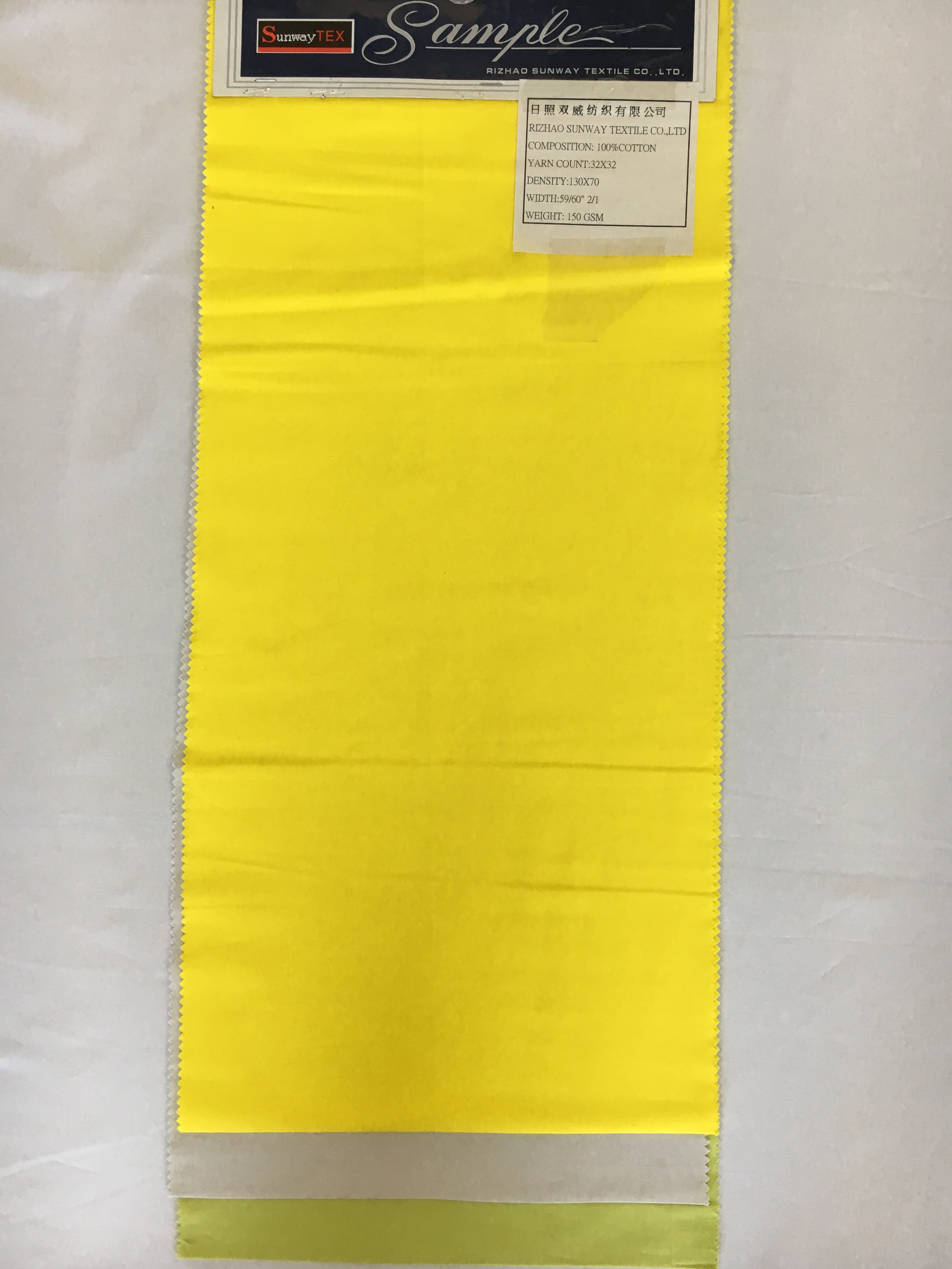 100%cotton 150gsm Twill Dyed