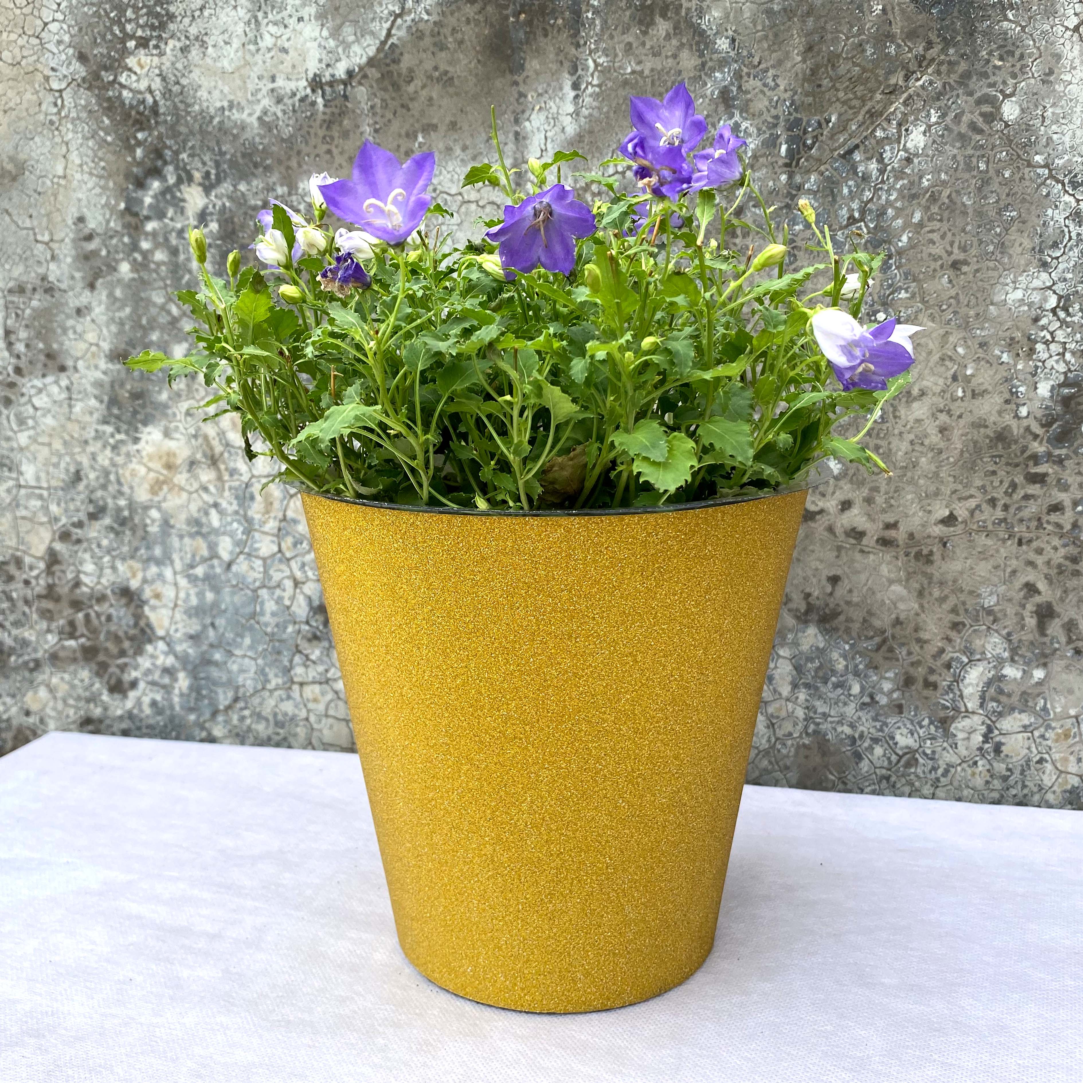 NON WOWEN FABRIC Glitter plastic cover pot
