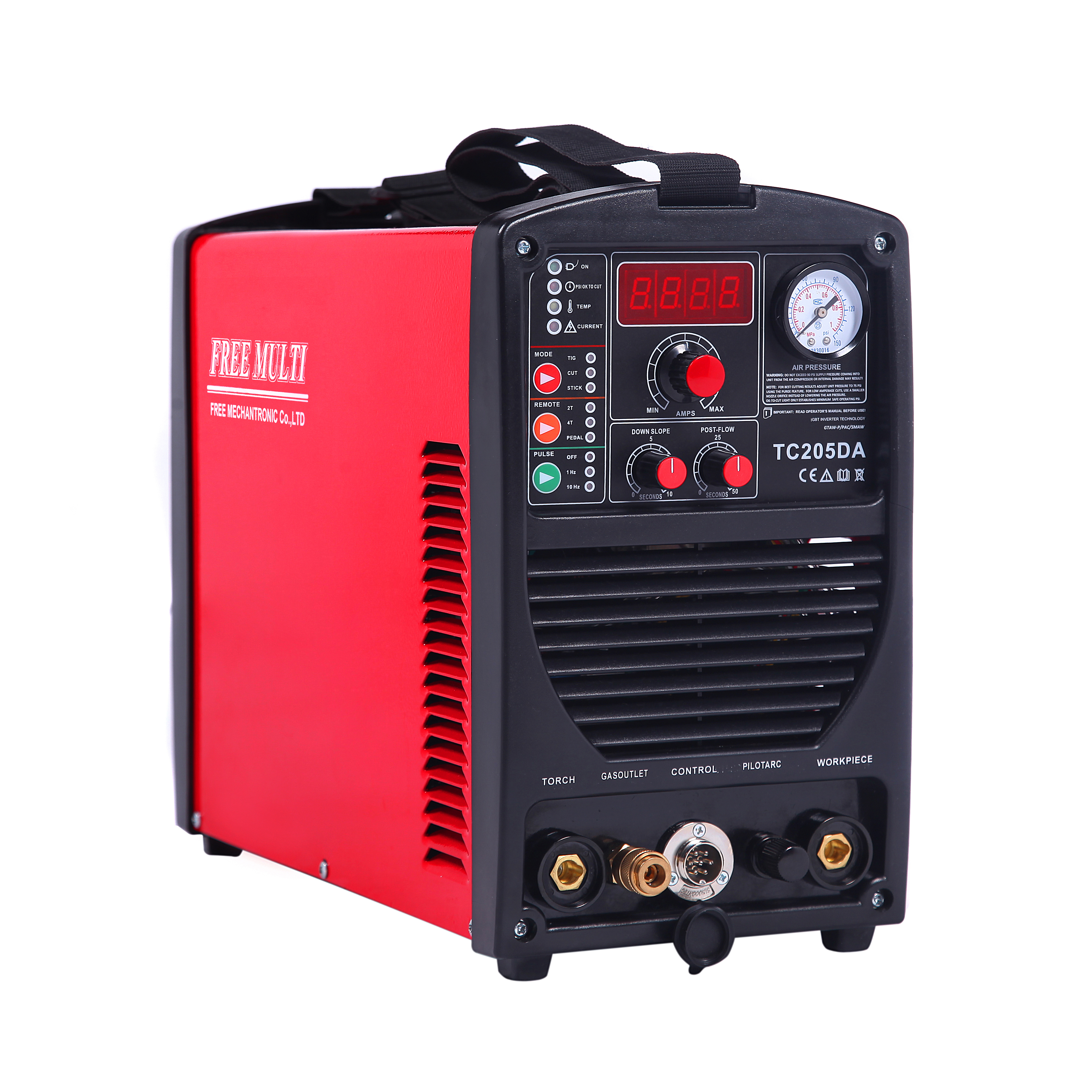Igbt Inverter DC Pulse Tig/Mma/Cut Multi Welding Machine