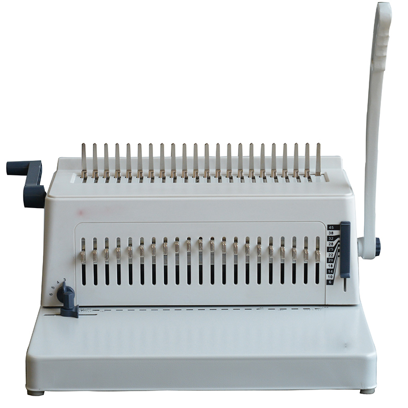 Manual A4 book binding machine plastic comb binding and punching machine