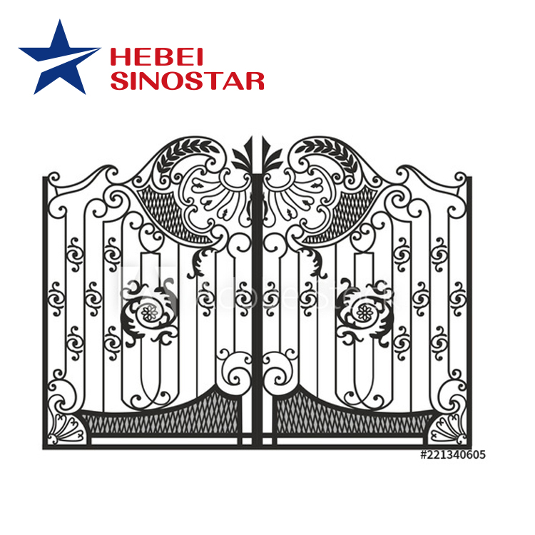 Decorative Wrought Iron Gates