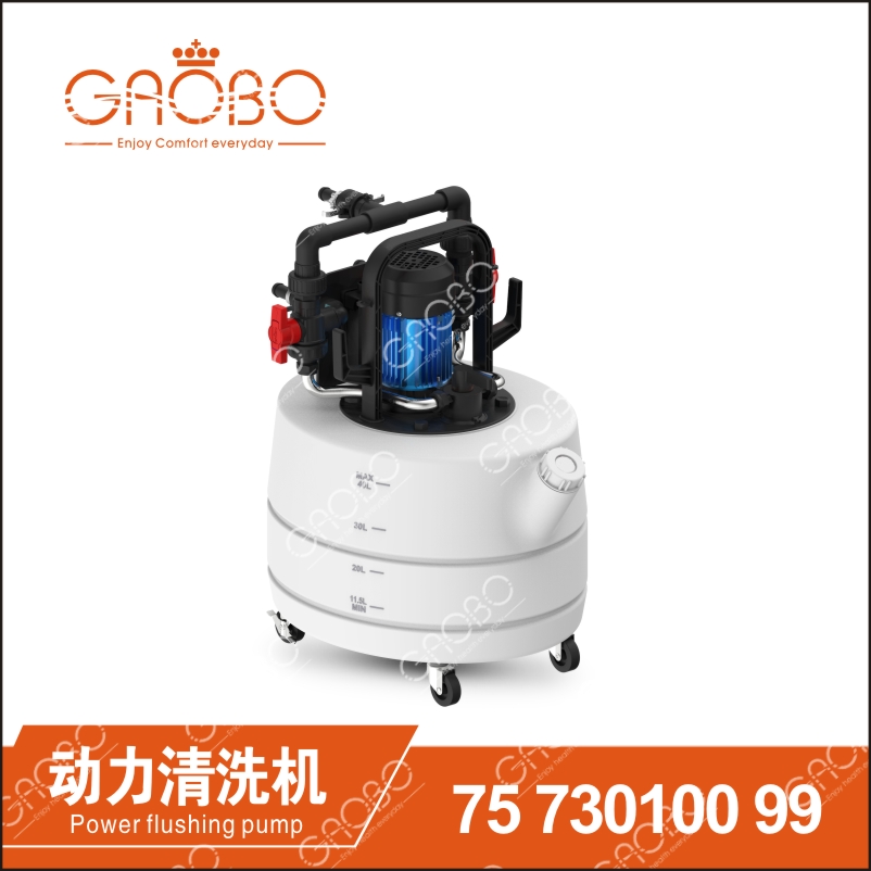 Power flushing pump