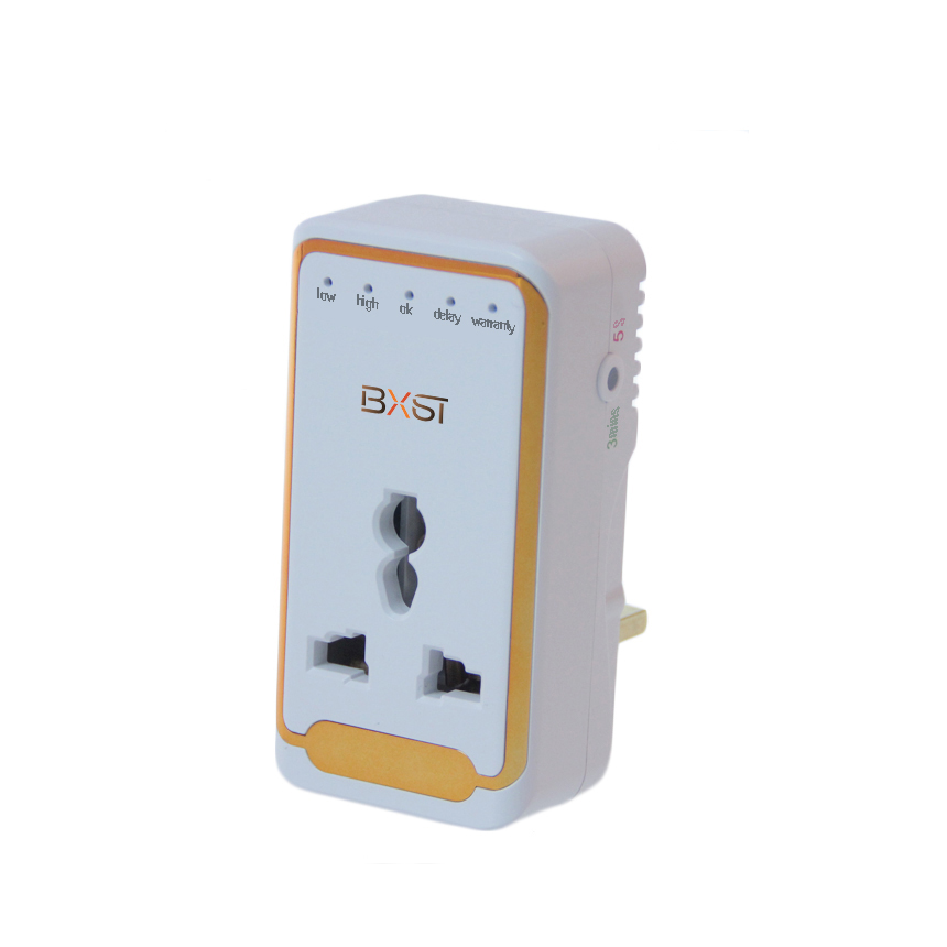 BX-V163 UK Surge Plug Socket, 220v Refrigerator Tv Safety Guard, Low Voltage Plugs