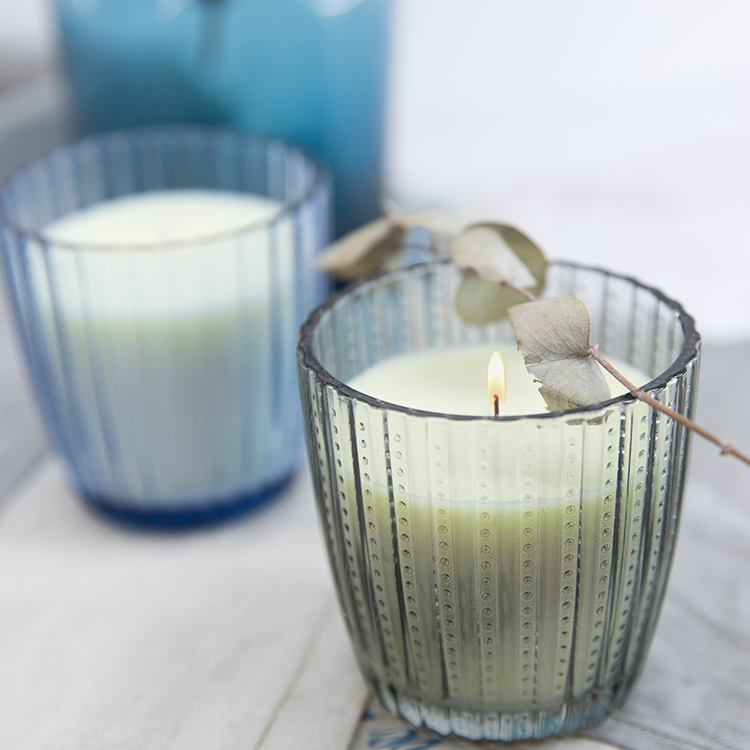 Candle holder soy wax scented candle glass candle jar