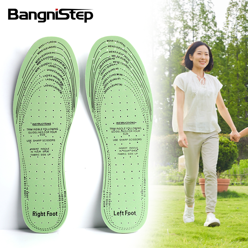 3angni Sweat-absorbent Soft Running Everyday Insoles for Daily Life