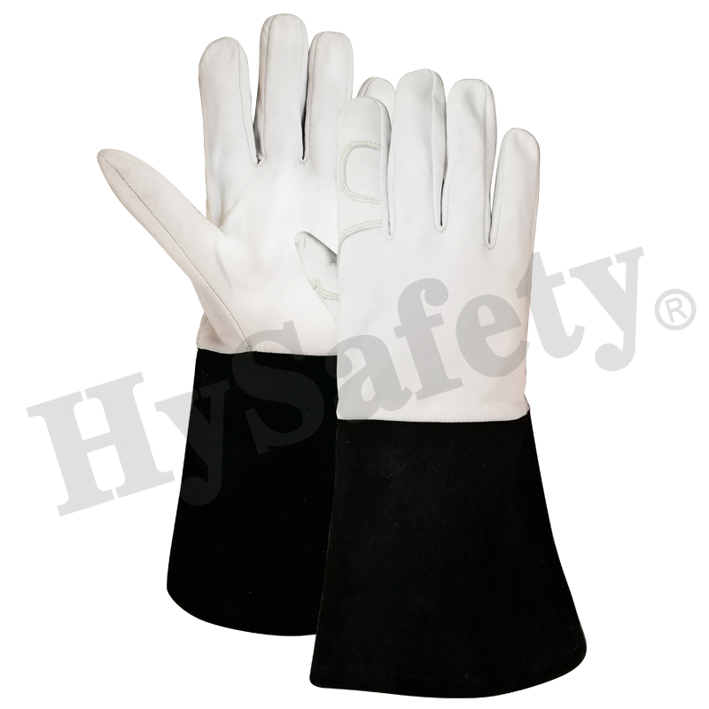 Tig welding gloves, leather glove, welding glove, Goat skin glove