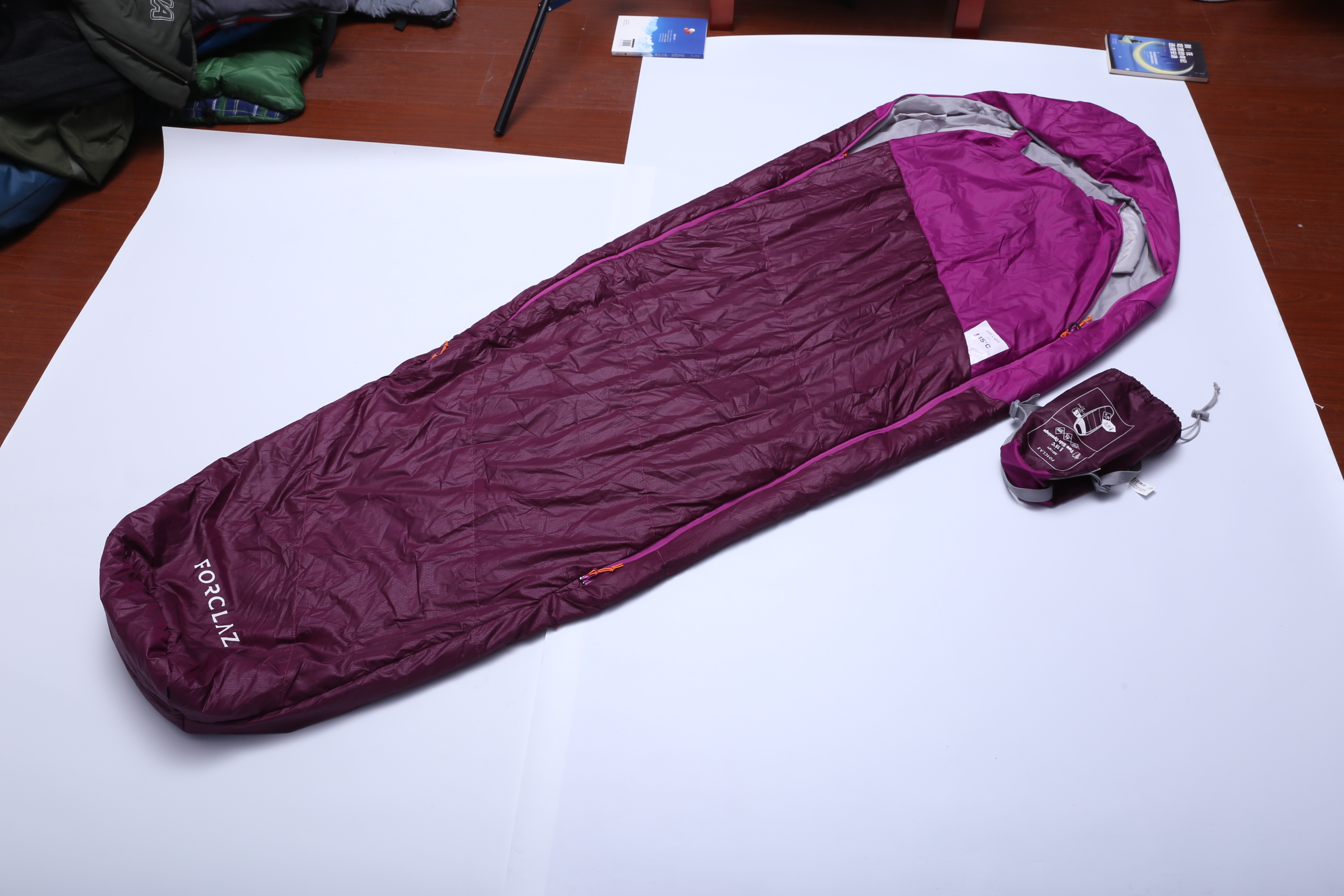 mummy sleeping bag