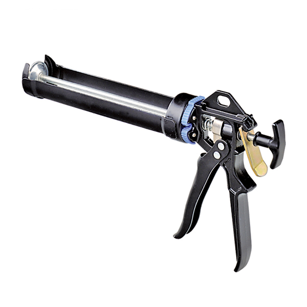 9-inches Heavy Duty Smooth Rod 300/310ml Capacity Silicone Gun Dispenser Gun, 12:1 16:1 Drive, Push Force 2500N