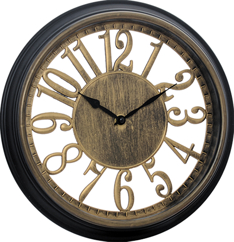 Wall clock; quartz clock; Hollow out; modern design;simple round clock; 13inch 33cm