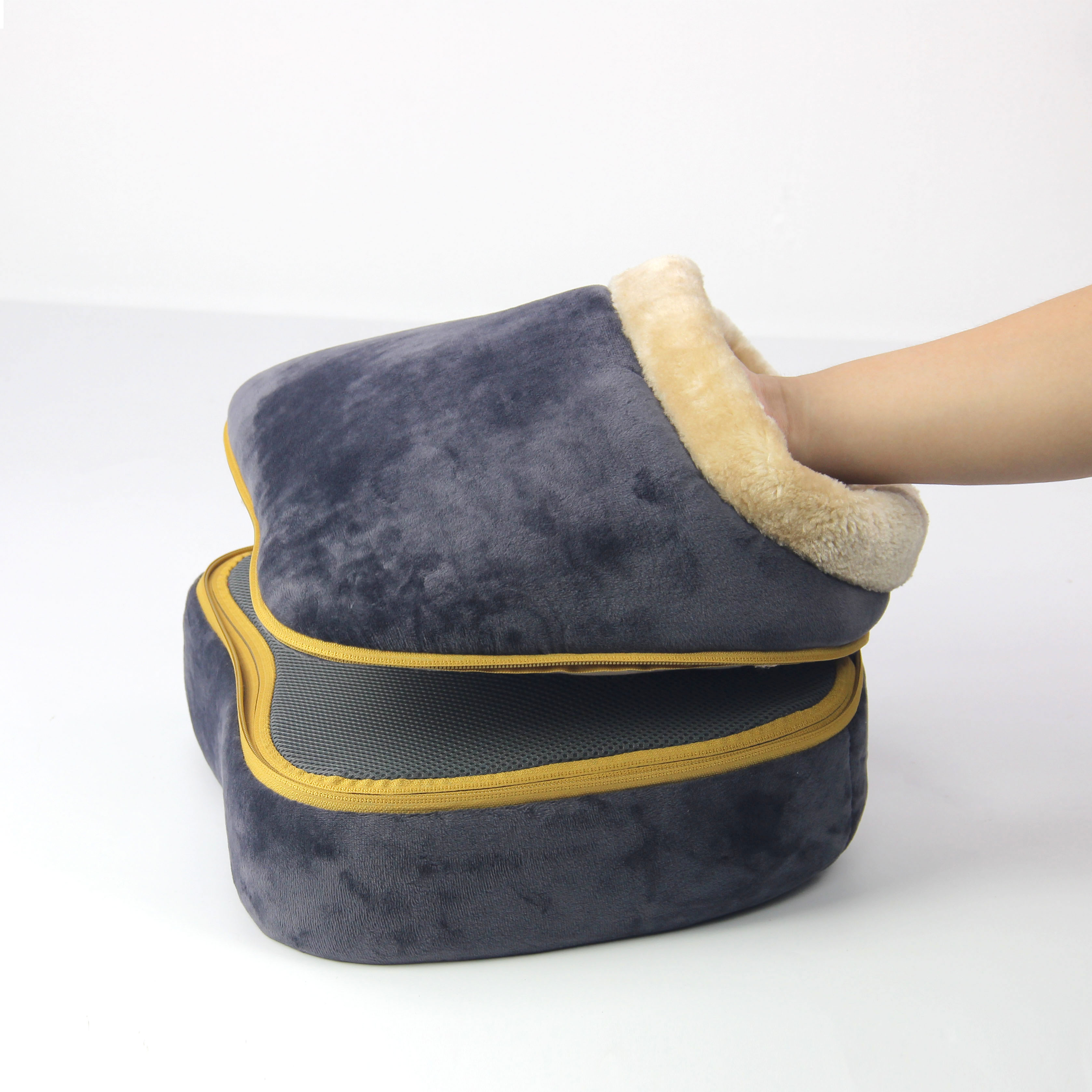 Foot massager Shiatsu Foot Massager Kneading Foot Massager Heating Foot Massager Back Massage Cushion Lumbar Massage Pillow Foot massager