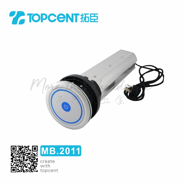MB.2011 Topcent modern Rotation Desktop Electrical Switch Multi Plugs Power Outlet