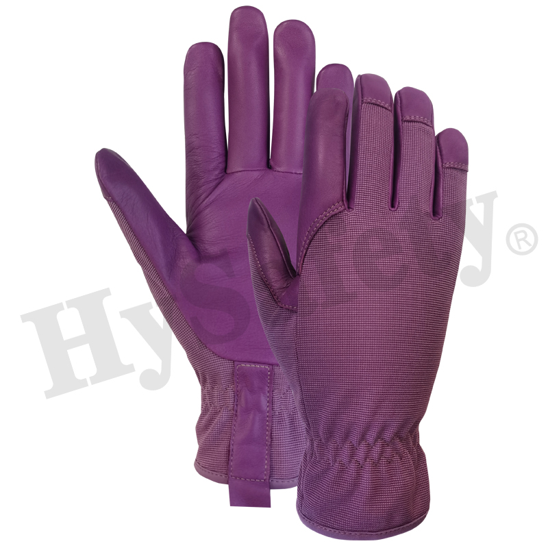 Garden gloves, working glove, ladies women glove, leather glove