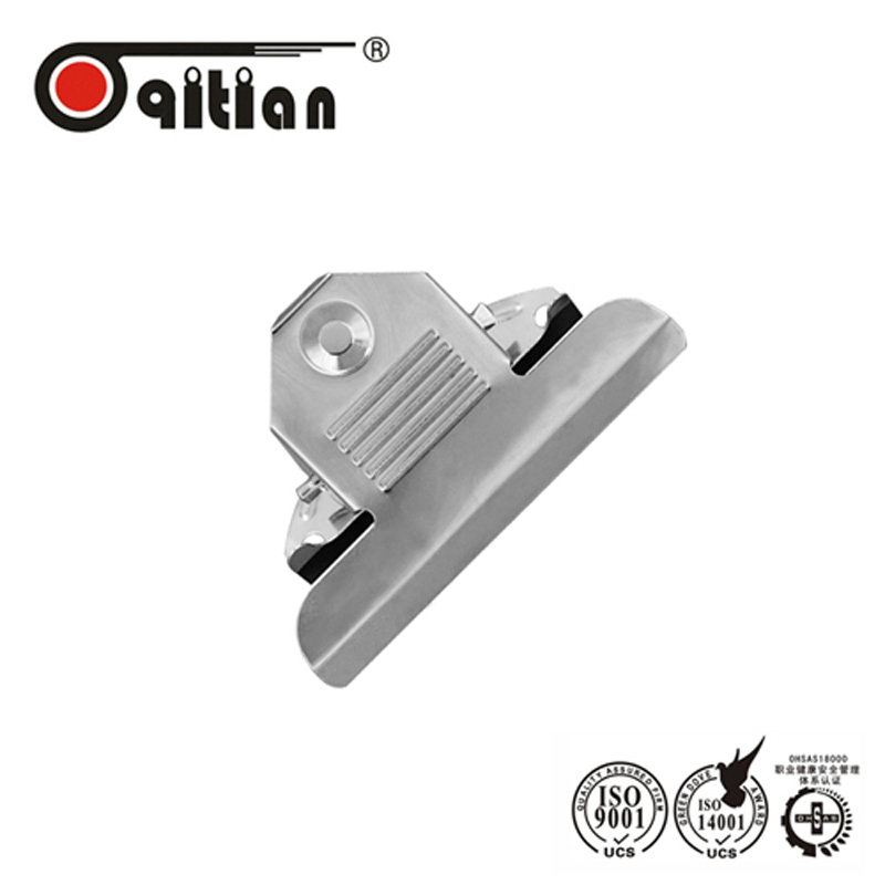 Stationery Nickel Plating Metal Butterfly Clip