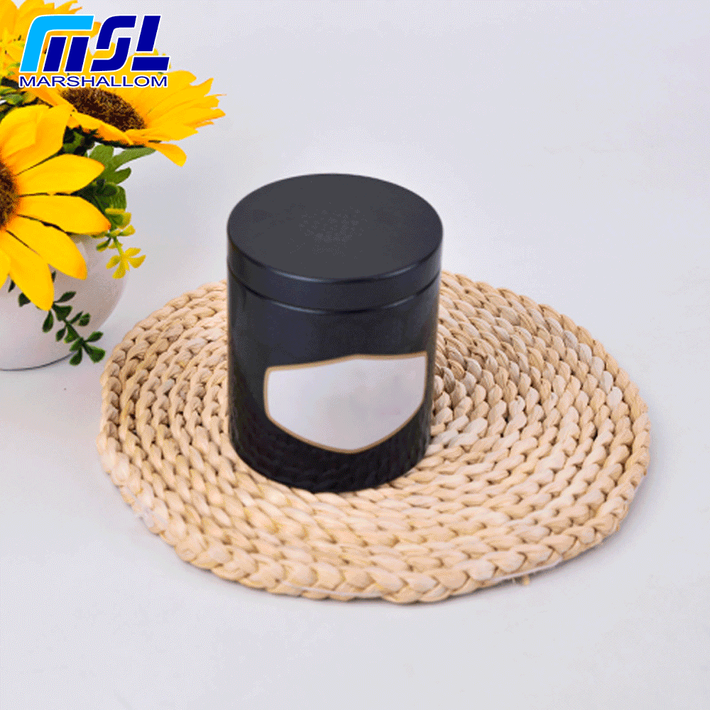 Candle tin (Tin box tinbox tin can metal can metal box tinbox)